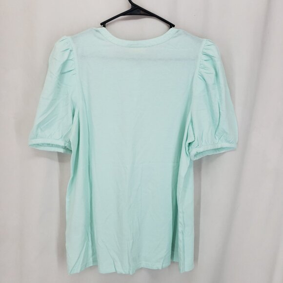Style & Co Poet Blouse Large Moonlight Jade (AT) - Picture 6 of 6